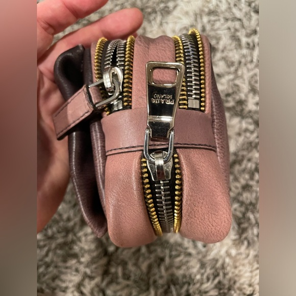 PRADA Clutch Bag/Leather/ Purple and Pink Bag - Picture 6 of 15